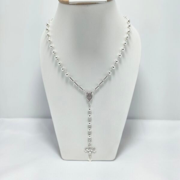 Camandula en Plata Italiana Ley 925