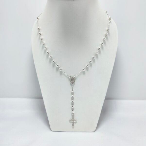 Camandula en Plata Italiana Ley 925