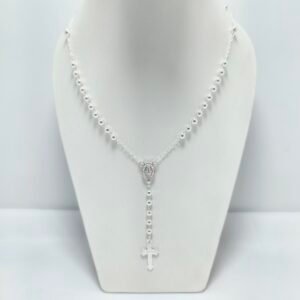 Camandula en Plata Italiana Ley 925